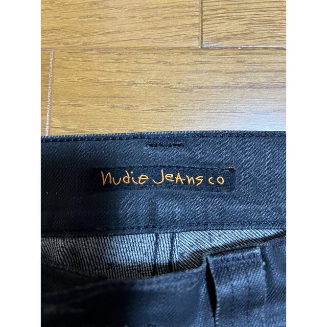 Nudie Jeans(ヌーディジーンズ)のnudie jeans オイル加工　デニムパンツ メンズのパンツ(デニム/ジーンズ)の商品写真