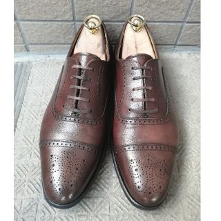 クロケットアンドジョーンズ(Crockett&Jones)の値下【週末特価】ユニオンインペリアル　クォーターブローグ　7.5(ドレス/ビジネス)