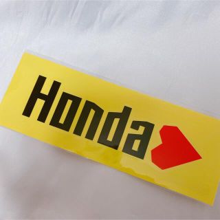 ホンダ(ホンダ)のHONDA ホンダハート ステッカー キンプリ(アイドルグッズ)