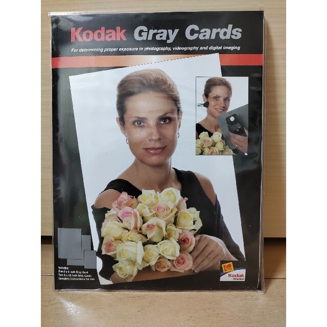 KODAK  Gray CardsNo.E152 7795 R−27 スマホ/家電/カメラのカメラ(その他)の商品写真