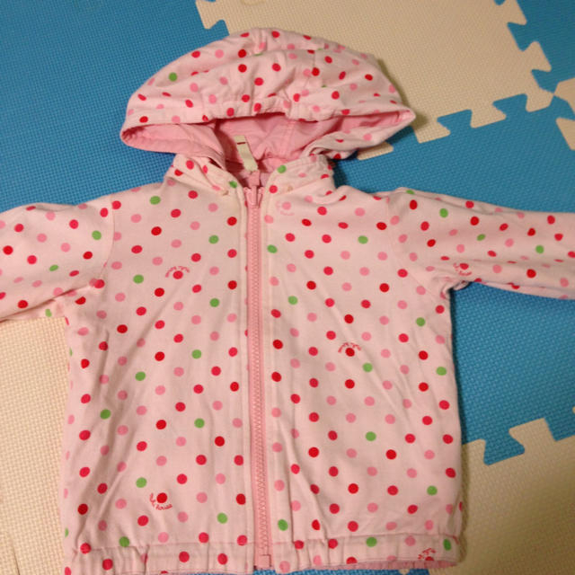 mikihouse(ミキハウス)のミキハウス＊リバーシブルウィンブレ キッズ/ベビー/マタニティのキッズ服女の子用(90cm~)(その他)の商品写真