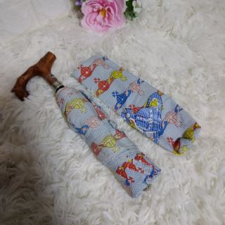 ヴィヴィアンウエストウッド(Vivienne Westwood)の美品　ヴィヴィアンウエストウッド　雨晴兼用　折りたたみ傘(傘)