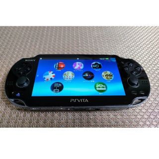 PlayStationVita クリスタル・ブラック  PCH-1000(携帯用ゲーム機本体)