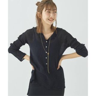 プラージュ(Plage)のPlage アトリエフランセ SP HENLY NECK L/SL シャツ(シャツ/ブラウス(長袖/七分))