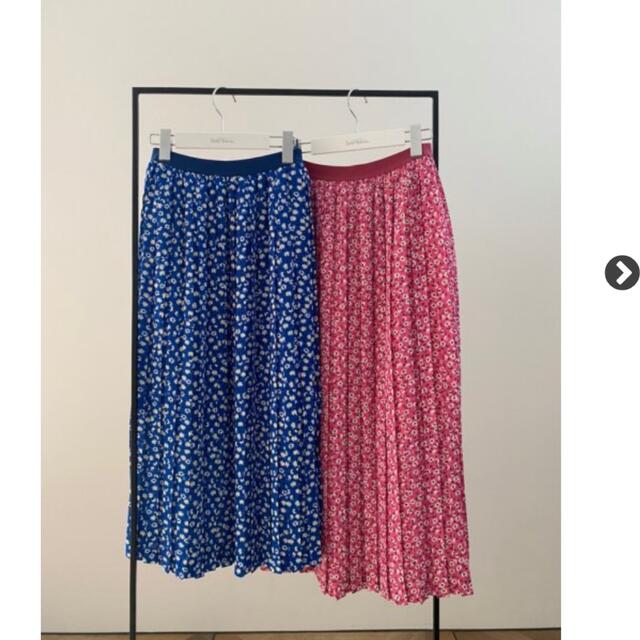 rosy Monster  新品　florets pleats skirt S