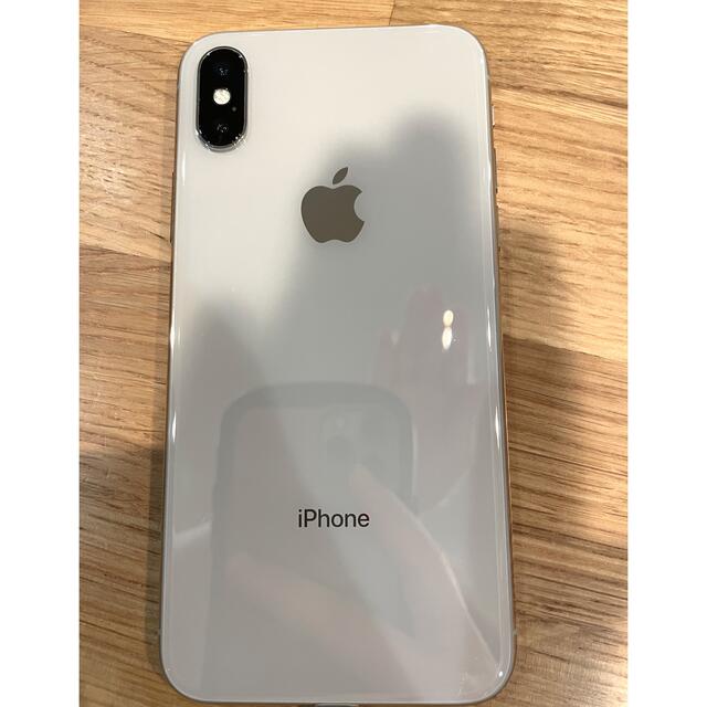 iphonex64GB シルバー