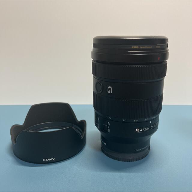 SONY(ソニー)のSONY FE 24-105F4 G OSS SEL24105Gフィルター付き スマホ/家電/カメラのカメラ(レンズ(ズーム))の商品写真