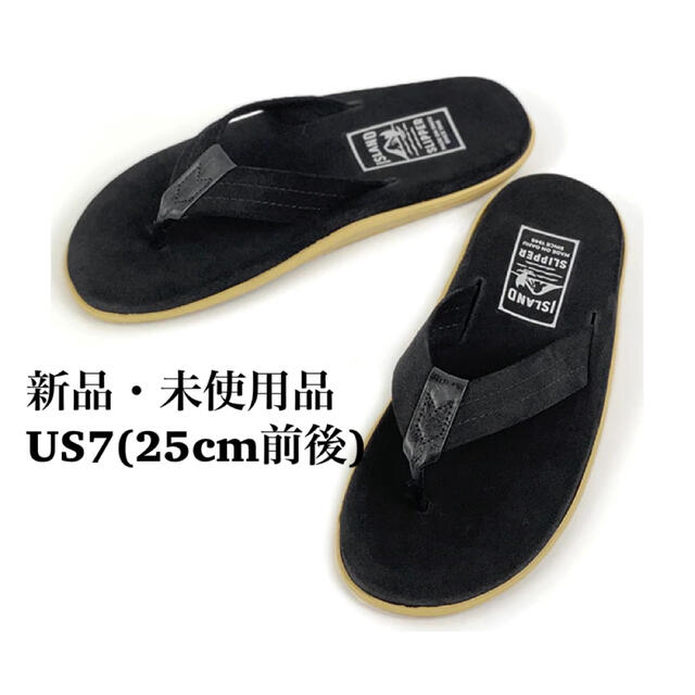 ISLAND SLIPPER アイランドスリッパ サンダル ブラックスエード