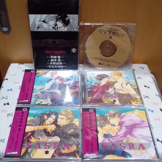 ドラマCD　SASRA 1〜4特典付き　Unit Vanilla　BLCD(CDブック)