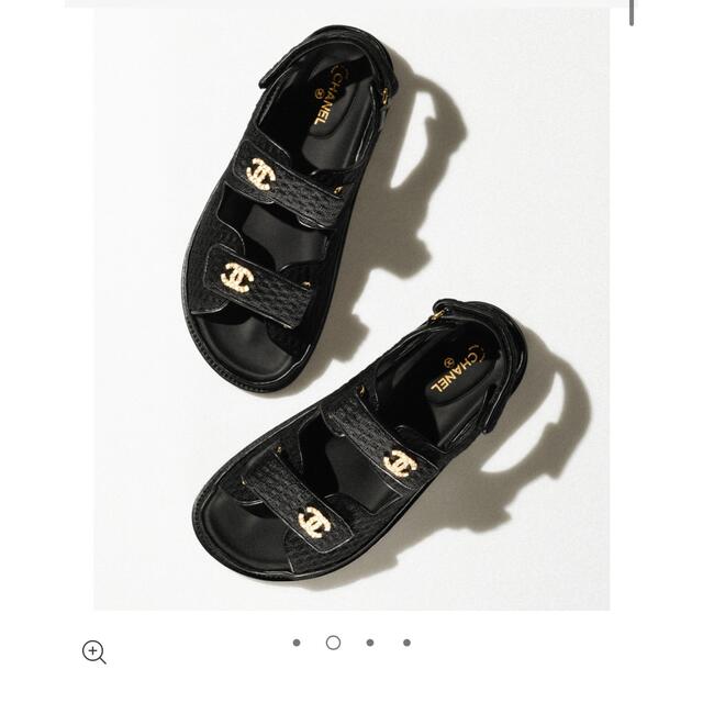 お礼や感謝伝えるプチギフト CHANEL - シャネル サンダル スポーツ