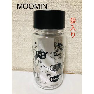 ムーミン(MOOMIN)の早い者勝ち！【かわいい☆】MOOMIN モノトーンクリアボトル水筒 (弁当用品)