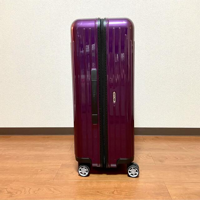 Rimowaリモワ65Lサルサエアー4輪 紫パープル スーツケースバッグ