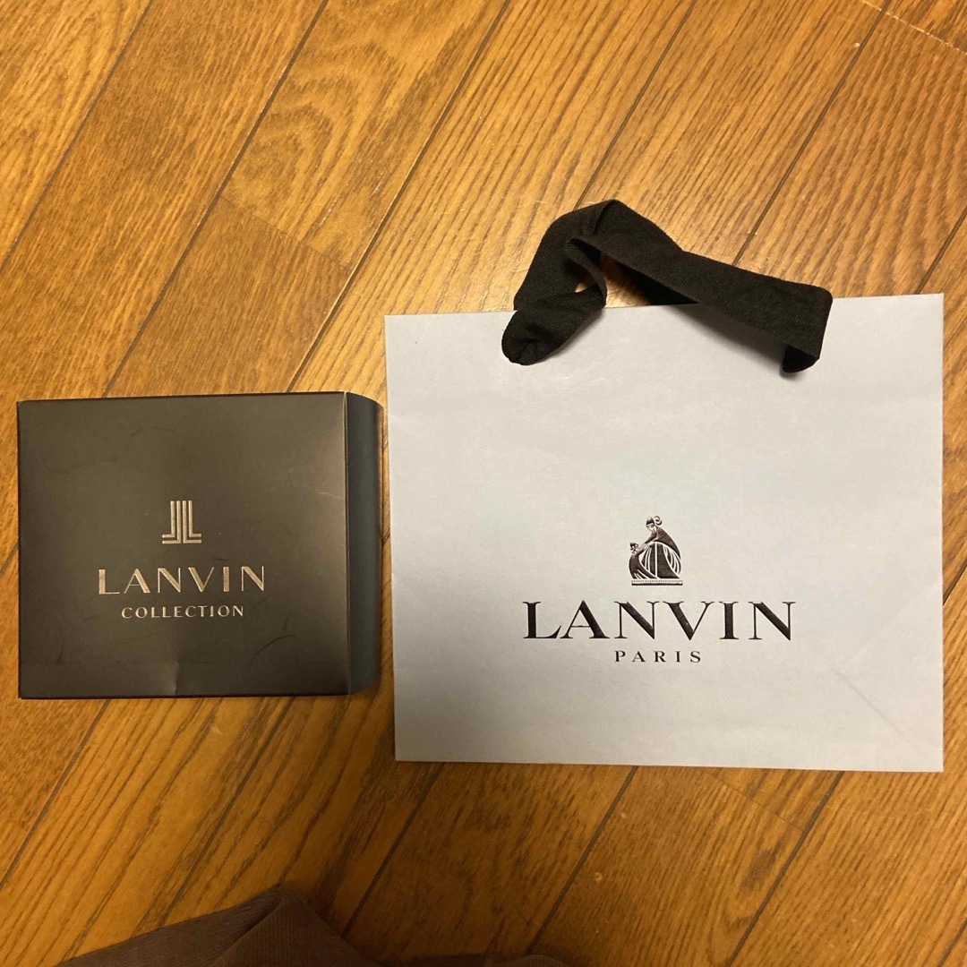 LANVIN(ランバン)のななちゃん専用　ランバン紳士ベルト　黒 メンズのファッション小物(ベルト)の商品写真