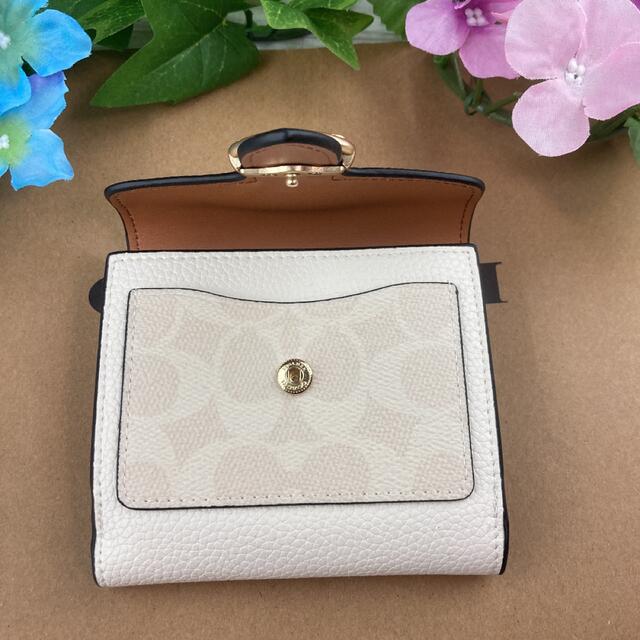 COACH - COACH コーチ 財布 レディース 新品 未使用 二つ折り財布 ミニ