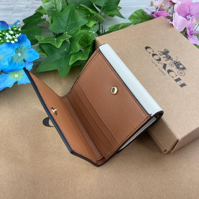 COACH - COACH コーチ 財布 レディース 新品 未使用 二つ折り財布 ミニ