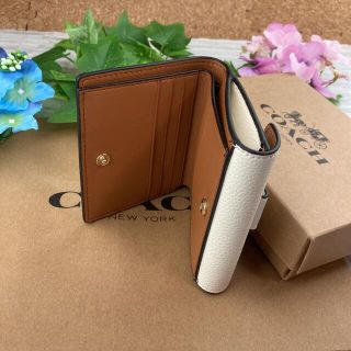 COACH - COACH コーチ 財布 レディース 新品 未使用 二つ折り財布 ミニ