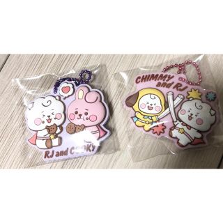 ビーティーイシビル(BT21)のbt21 グミ　ラバーマスコット　COOKY&RJ CHIMMY RJ(キャラクターグッズ)