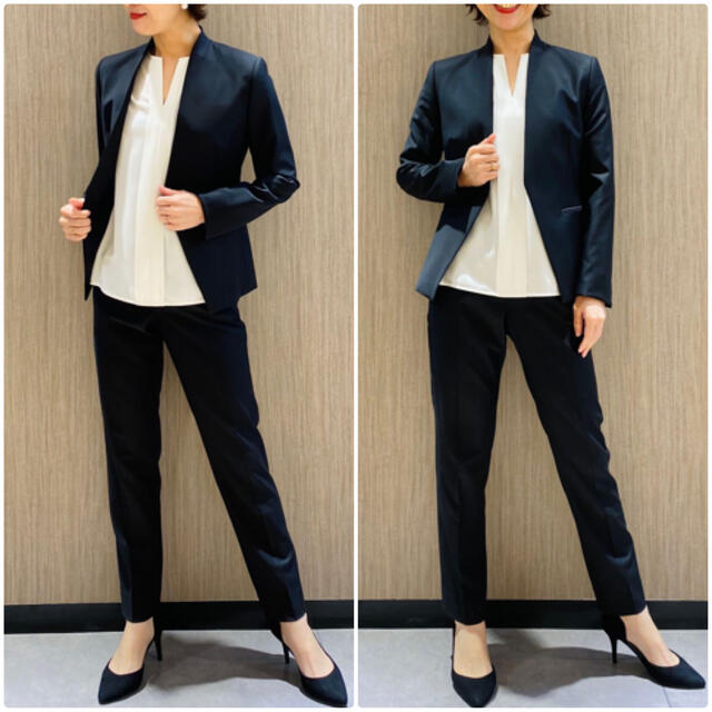 theory luxe Executive Donna ネイビー 40