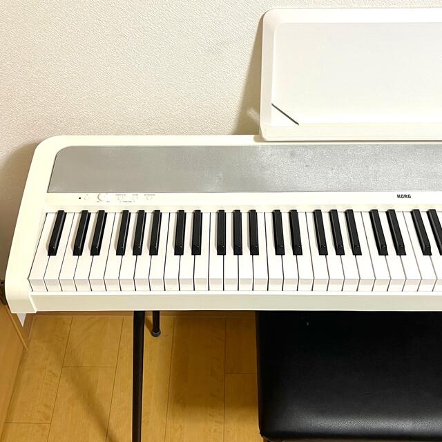 KORG(コルグ)の★美品★ KORG コルグ B1電子ピアノ　ホワイト 楽器の鍵盤楽器(電子ピアノ)の商品写真