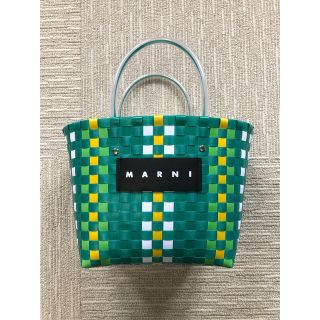 マルニ(Marni)のマルニ　marni　かごバッグ　ピクニック　ハンドバッグ(かごバッグ/ストローバッグ)