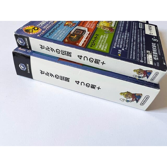 ニンテンドーゲームキューブ(ニンテンドーゲームキューブ)のゲームキューブ ゼルダの伝説 4つの剣+ ケーブル　Gamecube Zelda エンタメ/ホビーのゲームソフト/ゲーム機本体(家庭用ゲームソフト)の商品写真