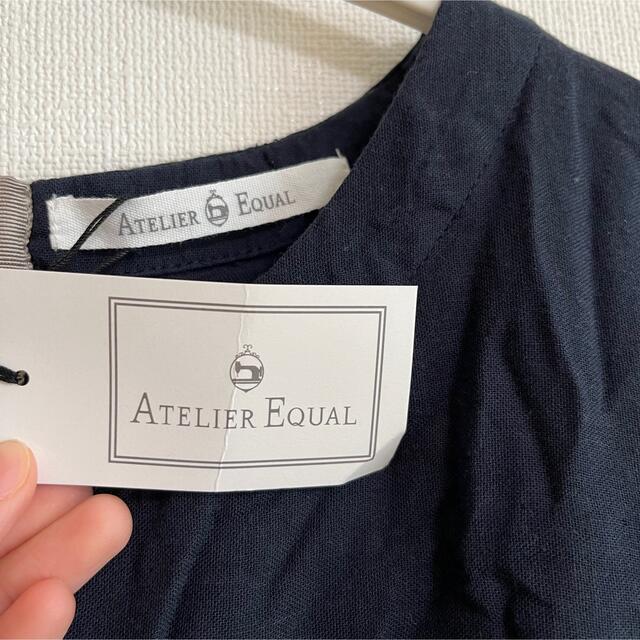 【タグ付き新品】ATELIER EQUAL シンプル ブラウス 6