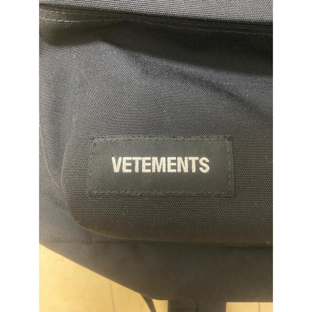 FEAR OF GOD(フィアオブゴッド)のVetements eastpack キャンバス　バックパック　激レア メンズのバッグ(バッグパック/リュック)の商品写真