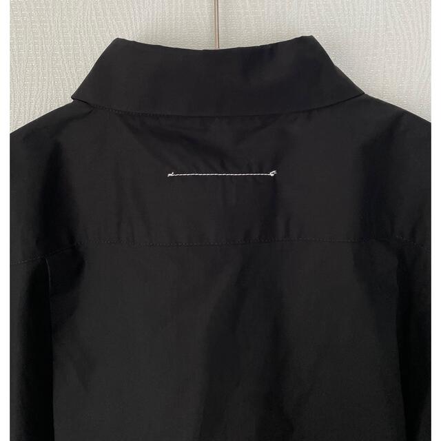 MM6(エムエムシックス)の【新品】MM6MaisonMargiela  ブラック 2way シャツ レディースのトップス(シャツ/ブラウス(長袖/七分))の商品写真