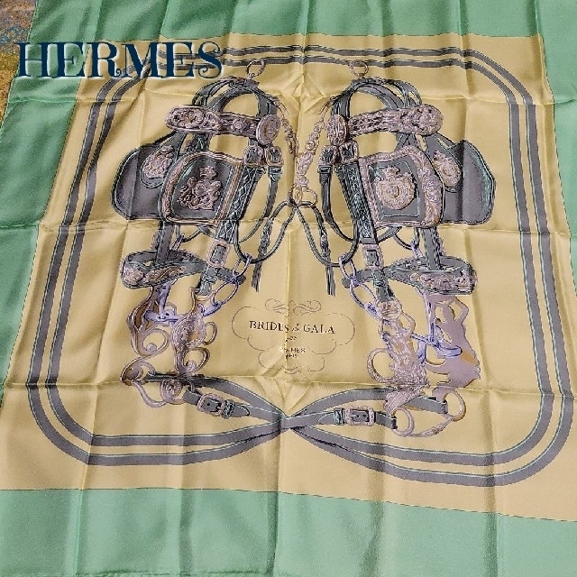 希少 新品未使用 HERMES エルメス スカーフ  カレ90