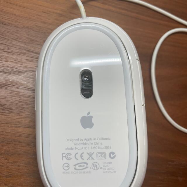 Apple(アップル)のApple Mighty Mouse アップル マイティーマウス A1152 スマホ/家電/カメラのPC/タブレット(PC周辺機器)の商品写真