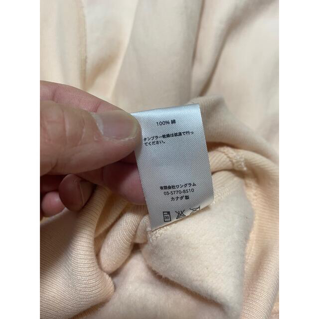 Supreme box logo hoodie peach 確実正規品 L