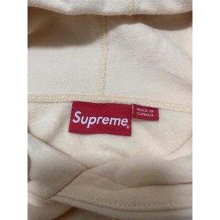 Supreme - Supreme box logo hoodie peach 確実正規品 Lの通販 by ...