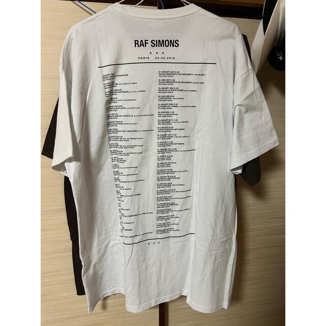 RAF SIMONS(ラフシモンズ)のrafsimons 19ss tour tシャツ メンズのトップス(Tシャツ/カットソー(半袖/袖なし))の商品写真