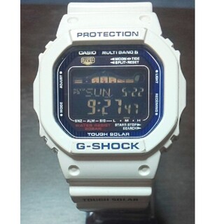ジーショック(G-SHOCK)のG-SHOCK G-LIDE GWX-5600C タイドグラフ 電波ソーラー 白(腕時計(デジタル))