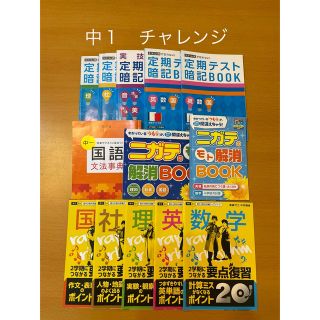 ベネッセ(Benesse)の中１進研ゼミ　暗記BOOK 要点復習  ニガテのモト解消BOOK  国語文法事典(語学/参考書)