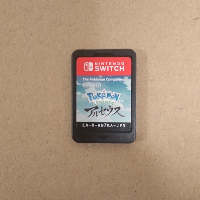 Nintendo Switch(ニンテンドースイッチ)の☆ソフトのみ　Pokemon LEGENDS　アルセウス　Switch エンタメ/ホビーのゲームソフト/ゲーム機本体(家庭用ゲームソフト)の商品写真