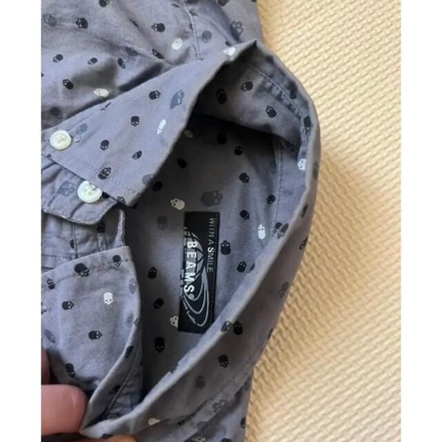 BEAMS(ビームス)のスカルドット柄半袖シャツ メンズのトップス(シャツ)の商品写真