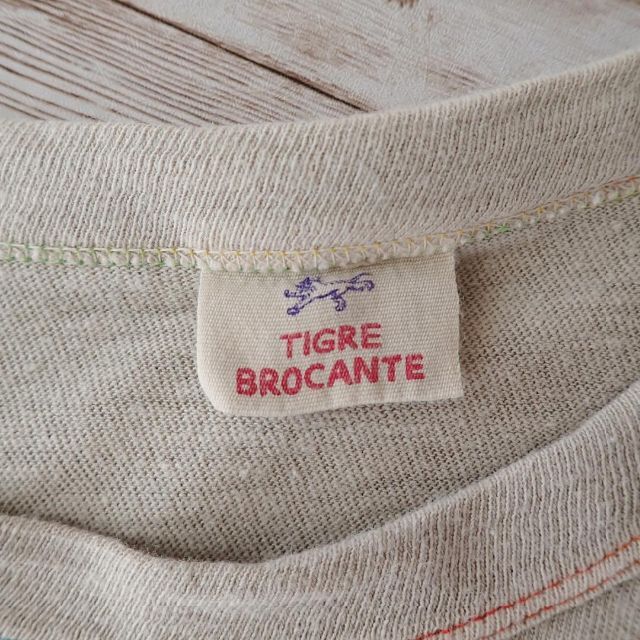 TIGRE BROCANTE(ティグルブロカンテ)のわりと 美品 ティグルブロカンテ 天空丸 Tシャツ ロンT メンズ M 送料込み メンズのトップス(Tシャツ/カットソー(七分/長袖))の商品写真