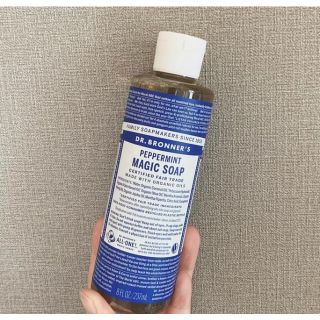 ドクターブロナー(Dr.Bronner)のDr. Bronner's MAGIC SOAP Peppermint(ボディソープ/石鹸)