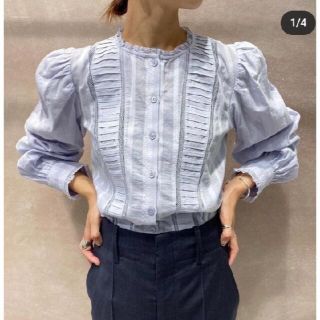 イザベルマラン(Isabel Marant)のisabel marant étoile パフスリーブ ブラウス 美品(シャツ/ブラウス(長袖/七分))