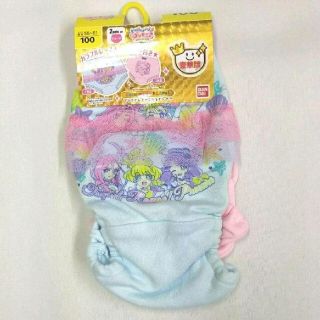 バンダイ(BANDAI)のトロピカルージュプリキュア カラーショーツ２枚組(ブルーレース)(下着)