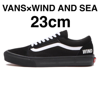 ウィンダンシー(WIND AND SEA)のVANS × WIND AND SEA OLD SKOOL BLACK 23cm(スニーカー)