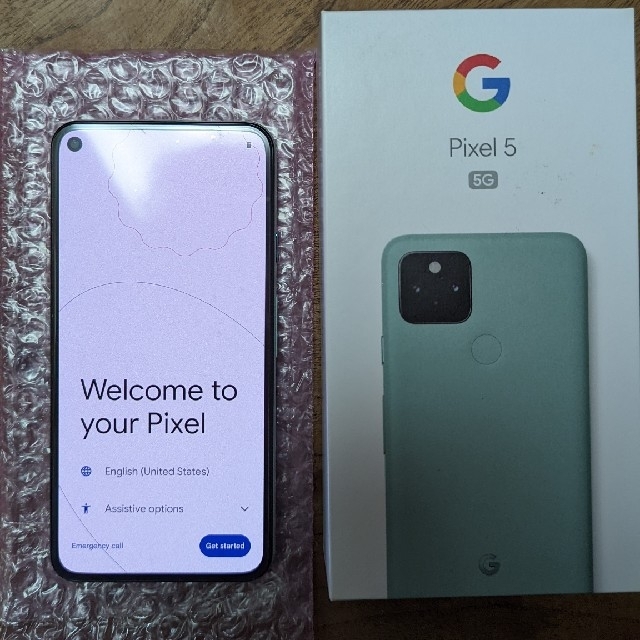 Pixel 5 ソータセージ　Google　新品ディスプレイ | フリマアプリ ラクマ