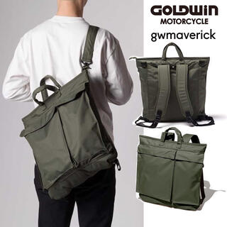 ゴールドウィン(GOLDWIN)の新品 定価3.5万円 gwmaverick GOLDWIN ヘルメットバッグ(バッグパック/リュック)