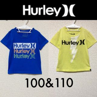 ハーレー(Hurley)の美品含む☆Hurley kids半袖Ｔシャツ2着セット100ハーレーボルコム(Tシャツ/カットソー)