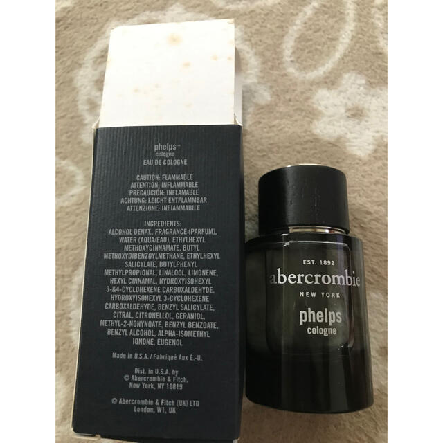 Abercrombie&Fitch(アバクロンビーアンドフィッチ)のAbercrombie 香水　Phelps cologne コスメ/美容の香水(ユニセックス)の商品写真