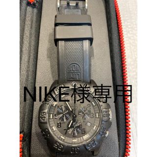 ルミノックス(Luminox)の【NIKE様専用】ルミノックス LUMINOX ネイビーシールズ ブラックアウト(腕時計(アナログ))