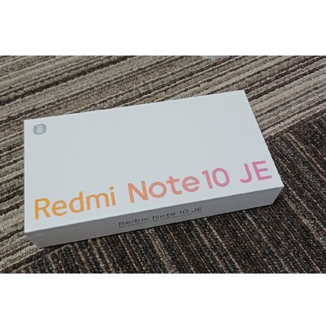 Xiaomi　Note10 JE