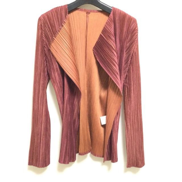 PLEATS PLEASE ISSEY MIYAKE - プリーツプリーズ カーディガン サイズ4