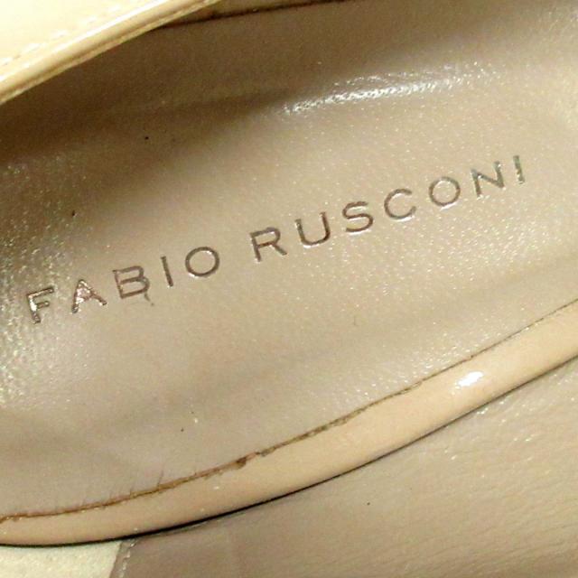FABIO RUSCONI(ファビオルスコーニ)のファビオルスコーニ パンプス 37 ベージュ レディースの靴/シューズ(ハイヒール/パンプス)の商品写真